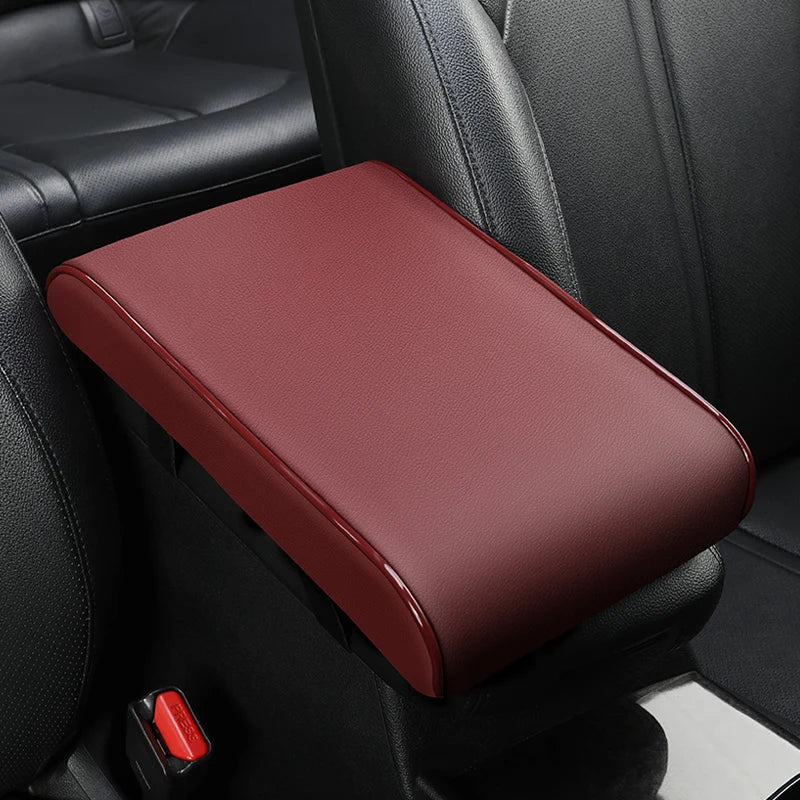 Universal Soft PU Leather Car Armrest Cushion
