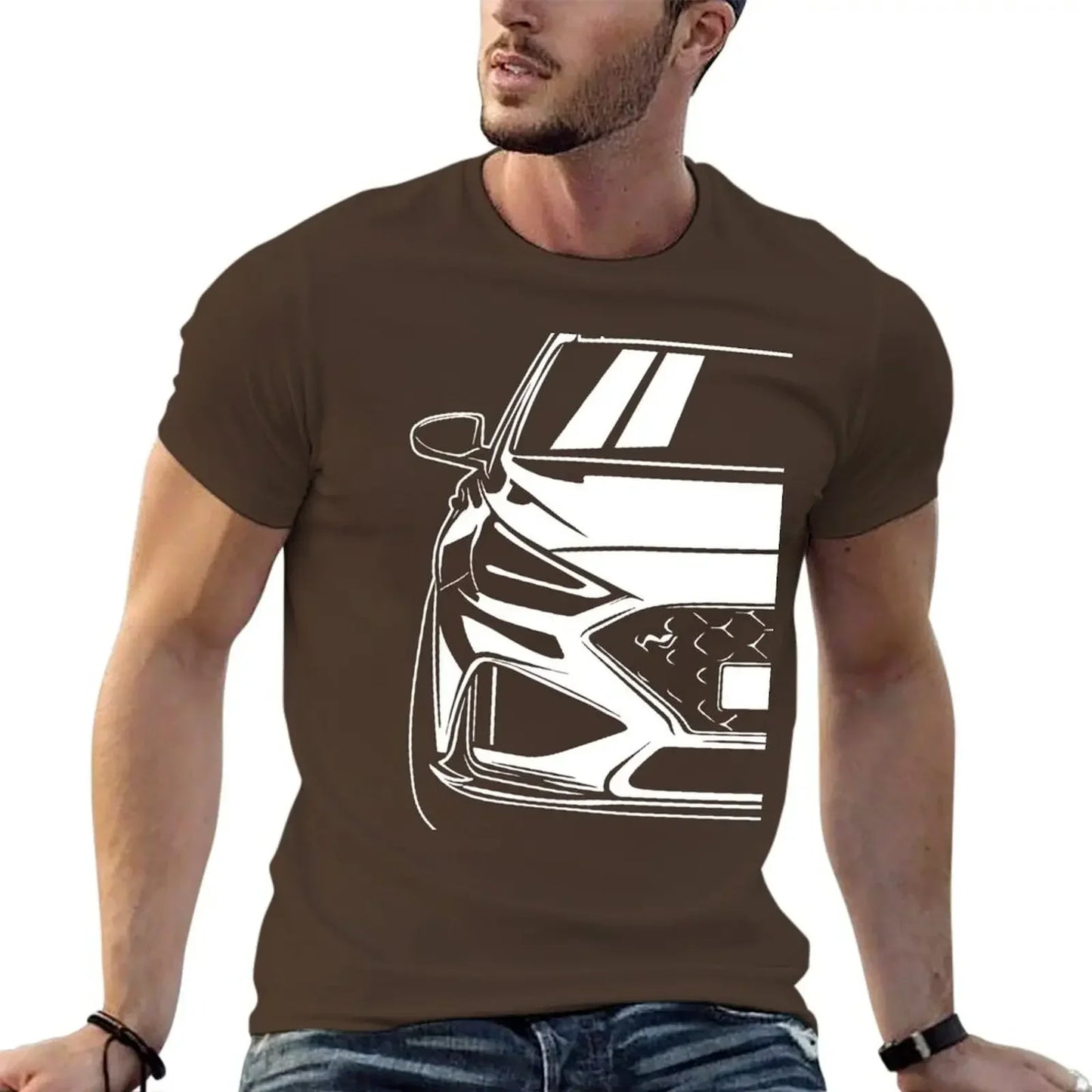 Sport Car Graphic T-Shirt