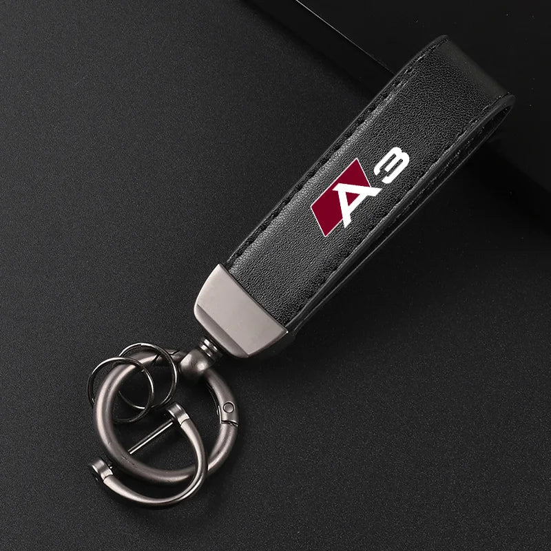 A3 Leather Keychain