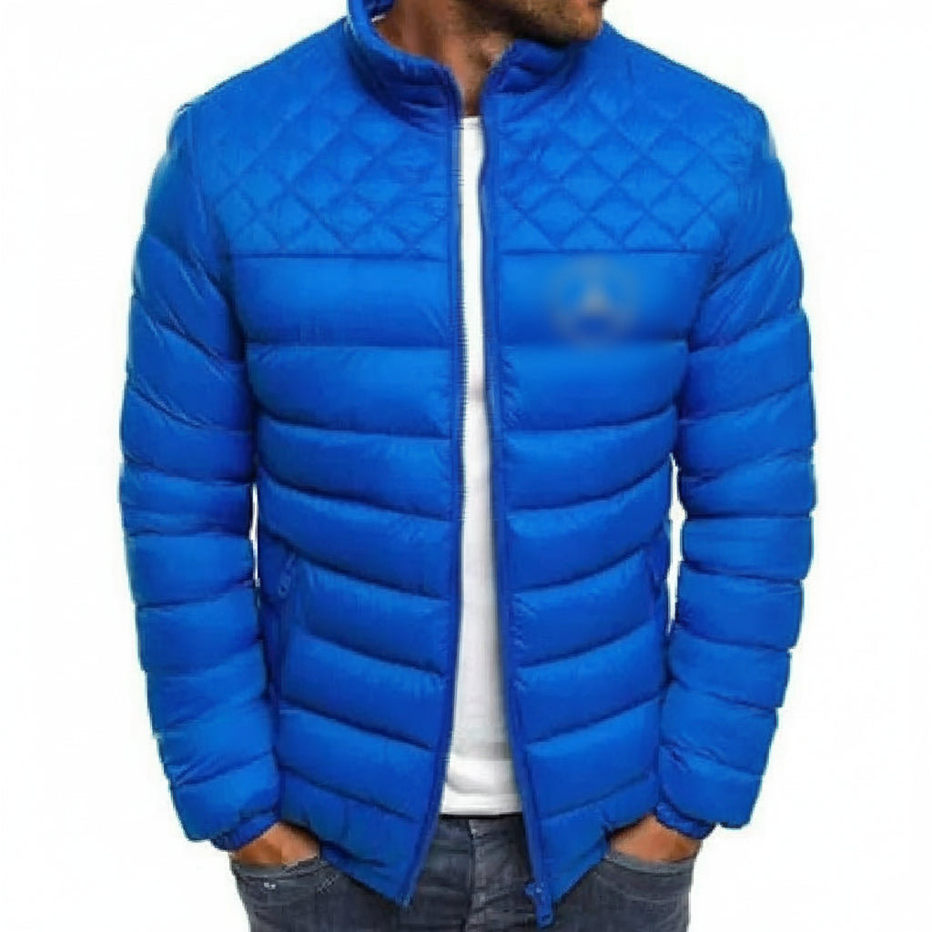 Men's Simple Quilted Cotton Jacket MB