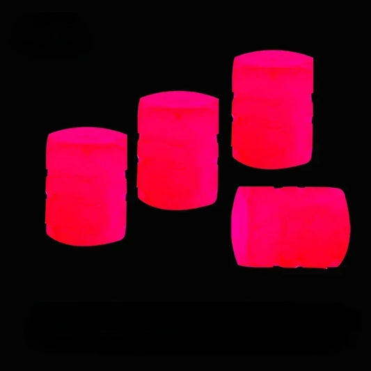 Glowing Tire Valve Caps