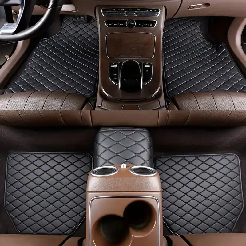 Premium Quilted Car Floor Mats