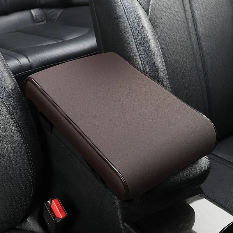 Universal Soft PU Leather Car Armrest Cushion