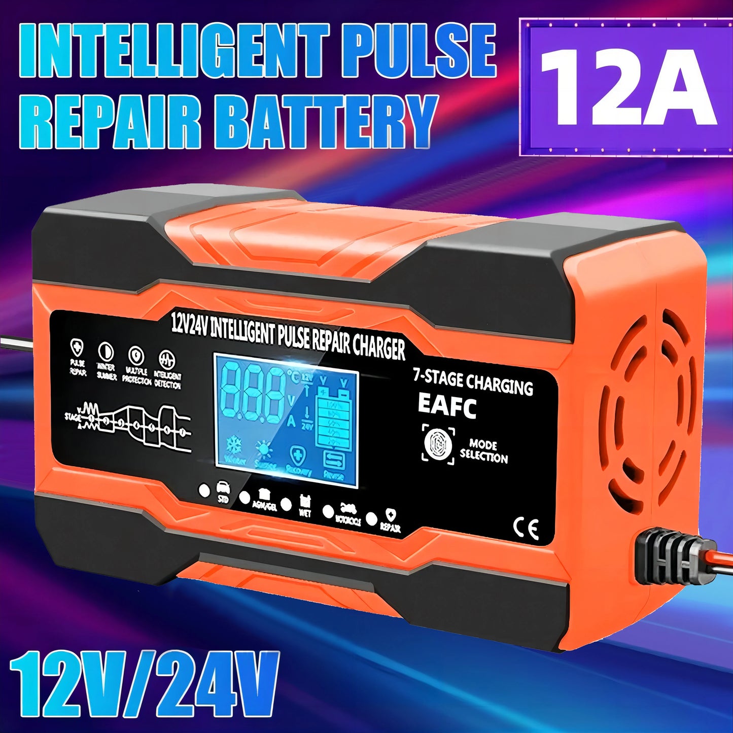 Intelligent Pulse Battery Charger