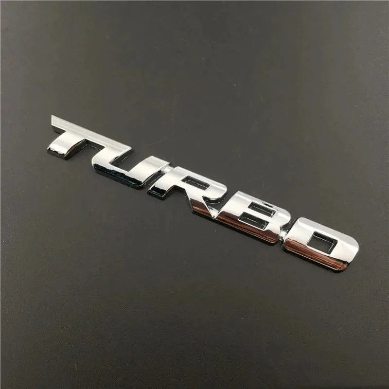 Turbo Emblem Stickers