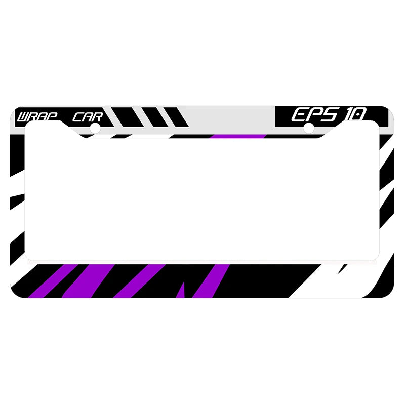 Racing-Inspired License Plate Frames