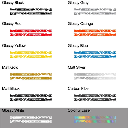 Frontier Car Door Side Stickers