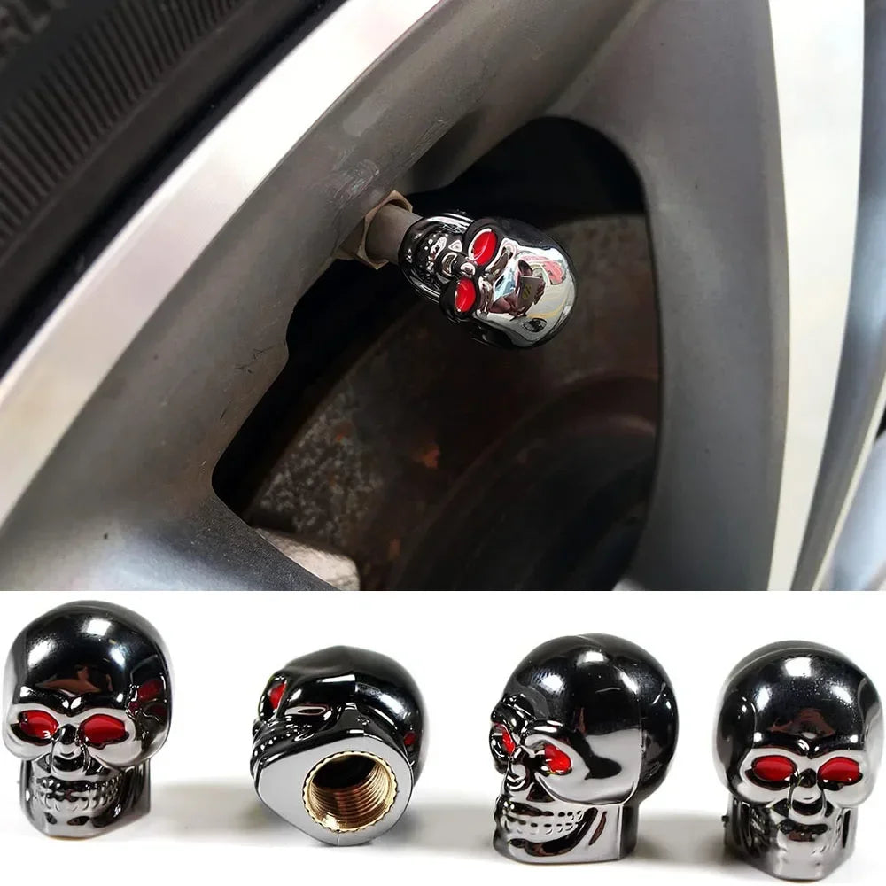 Skull Valve Caps