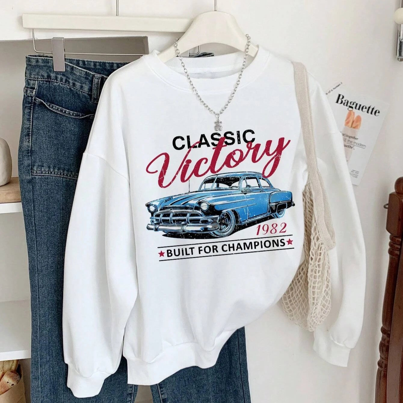 Vintage Car Sweatshirt