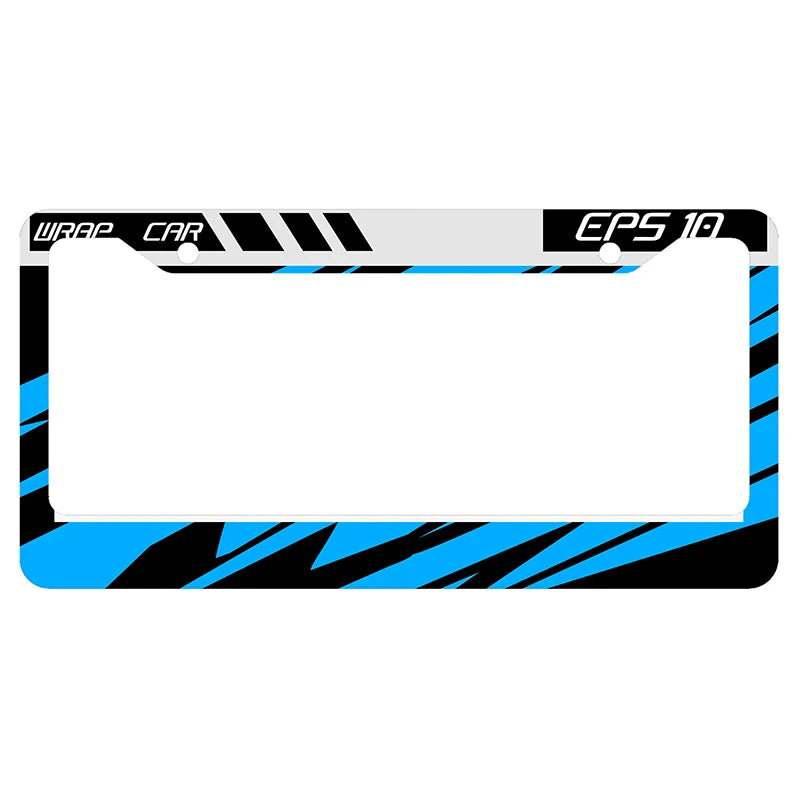 Racing-Inspired License Plate Frames