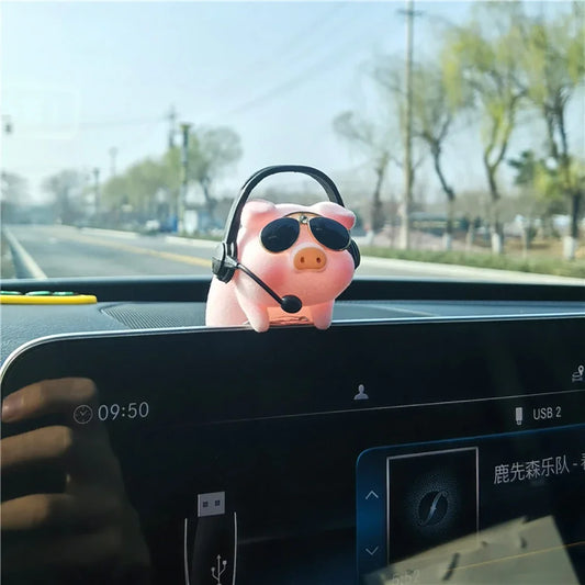Cute Pig Car Accessory