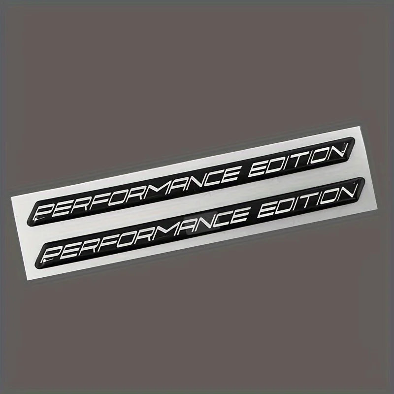 Emblema dell'auto per le prestazioni