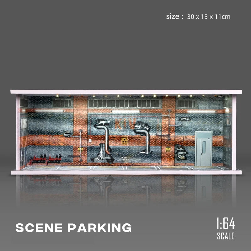 Miniature Scene Parking Garage