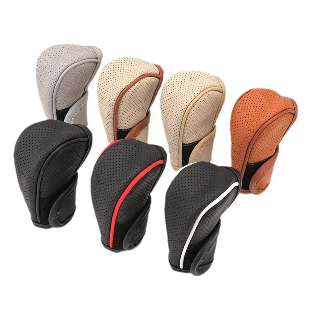 Leather Gear Shift Knob Cover