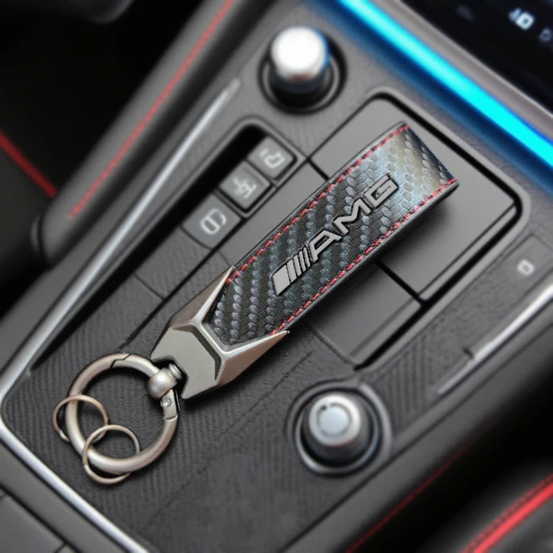 AMG Carbon Fiber Keychain