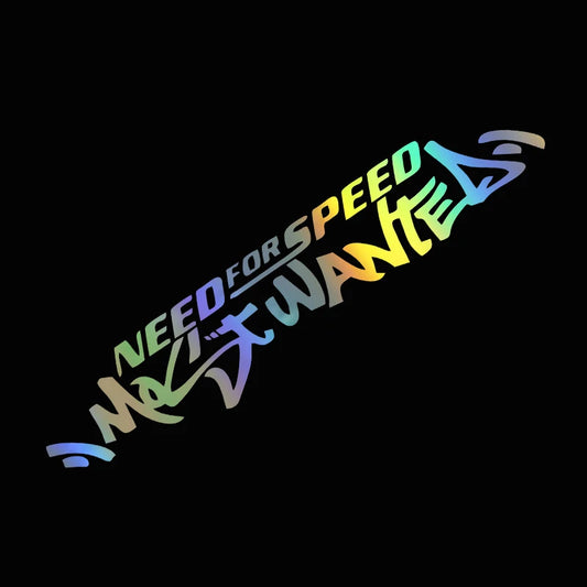 Besoin de vitesse Autocollant de voiture le plus recherché