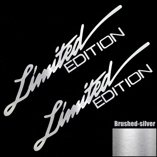 Autocollant de voiture en édition limitée