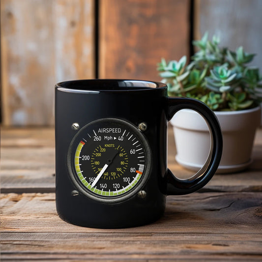 Cockpit Instrument Design Mug