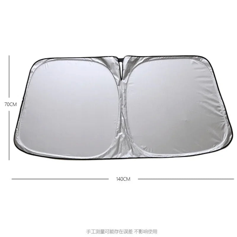 Large Reflective Car Windshield Sunshade