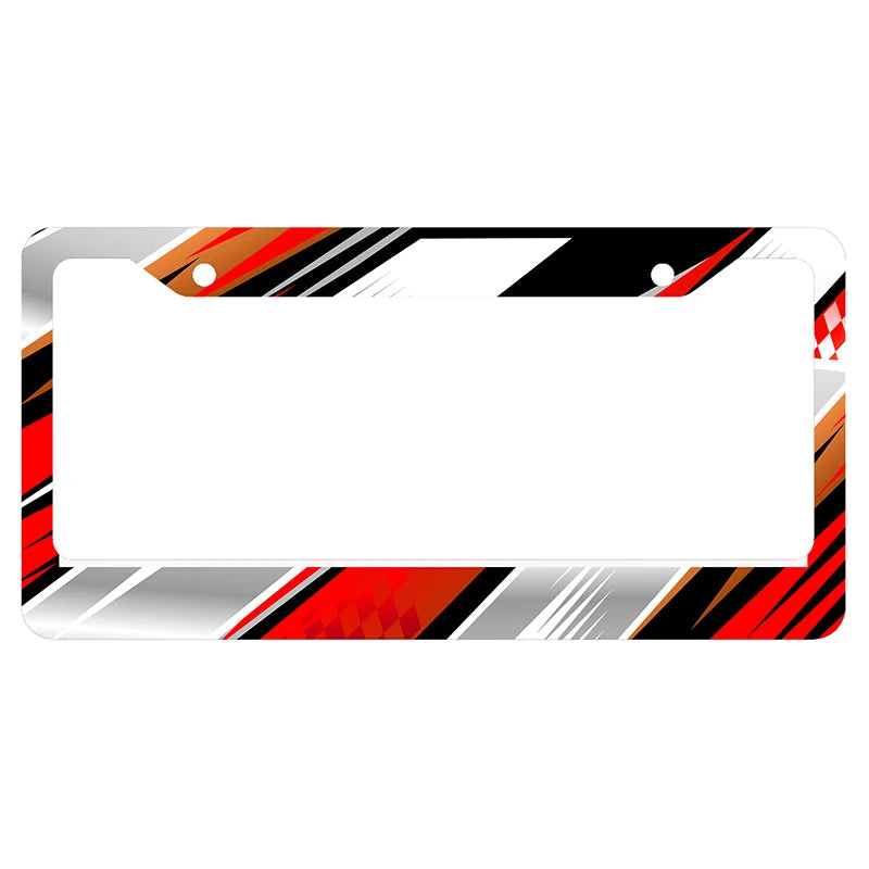 Racing-Inspired License Plate Frames