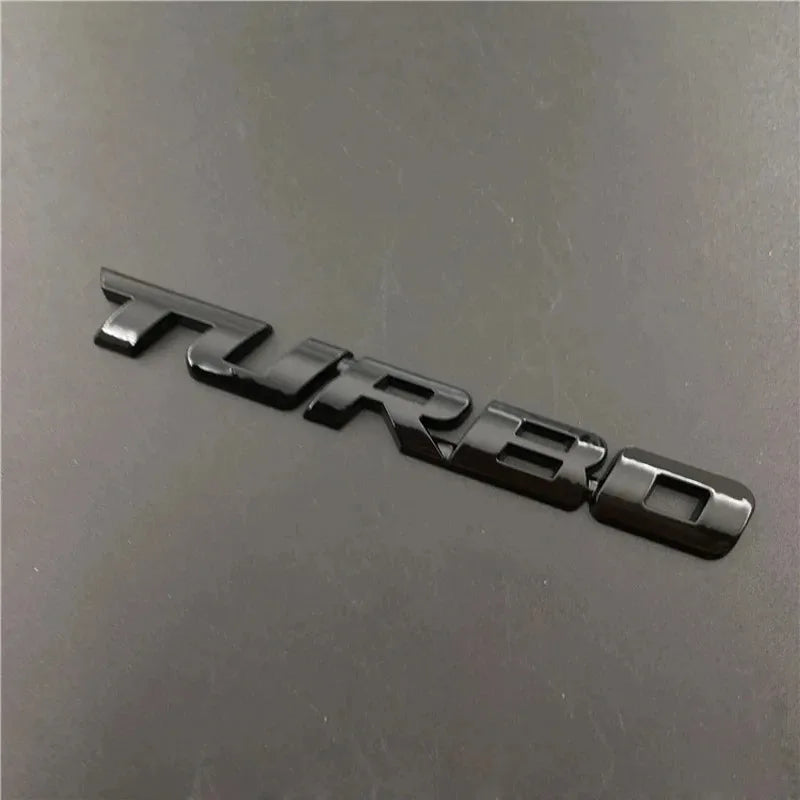 Turbo Emblem Stickers