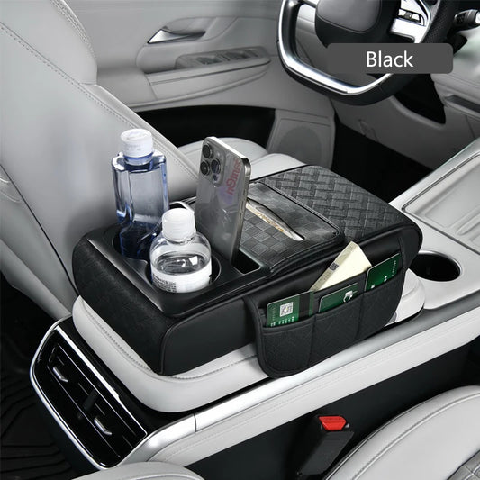 Multifunctional PU Leather Armrest Cushion