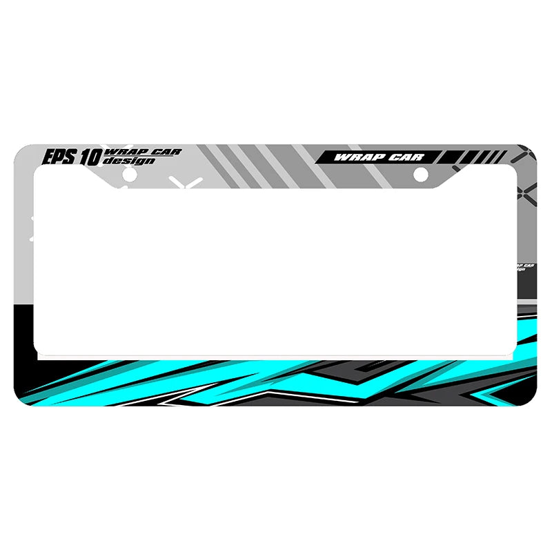 Racing-Inspired License Plate Frames