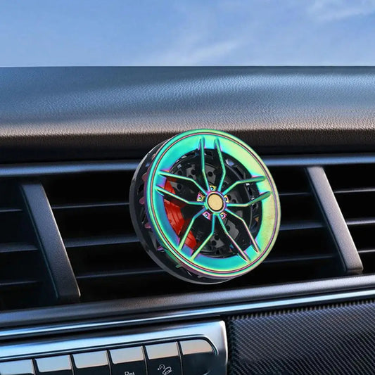 Wheel Rotatable Car Air Freshener Clip