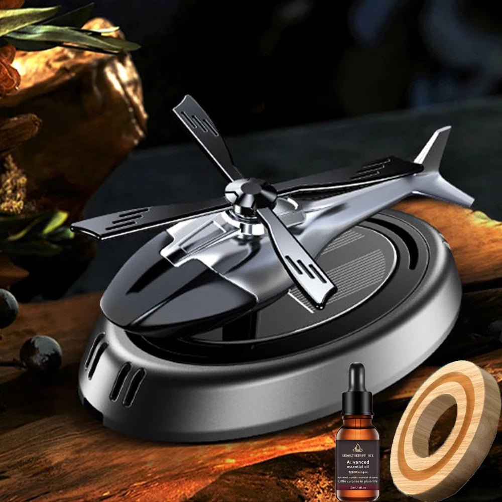 Solar Aircraft Car Perfume Diffuser