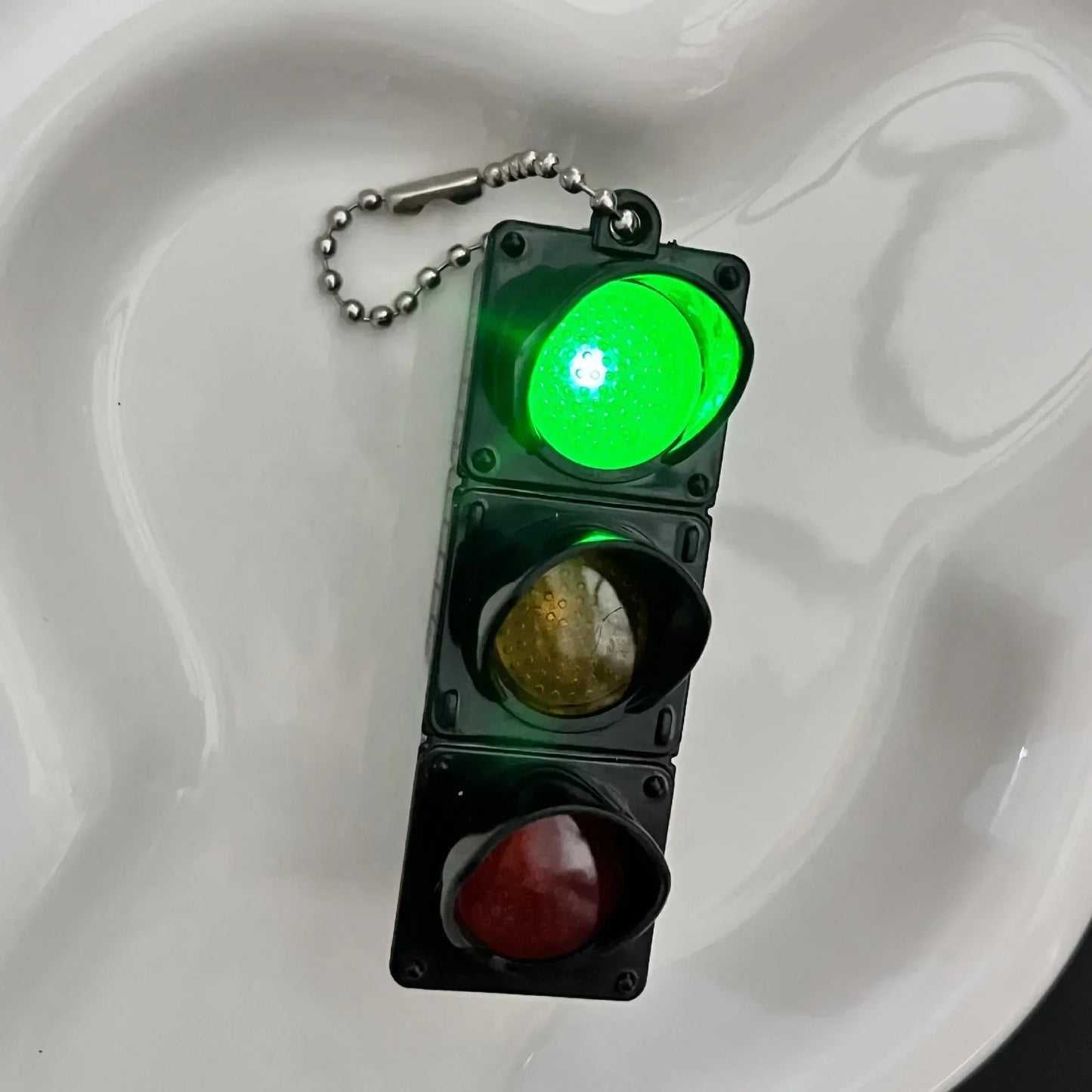 سلسلة مفاتيح LED لحركة المرور