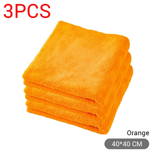 Dual-Sided Thick Microfiber Cleaning Towel
