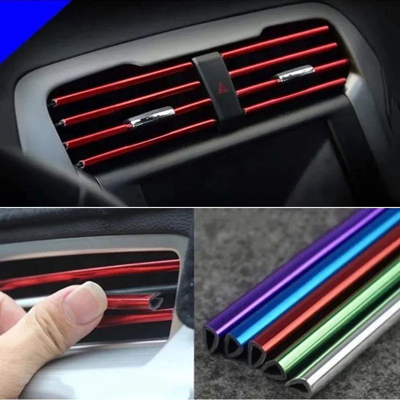 Bandes de garniture de ventilation de la voiture