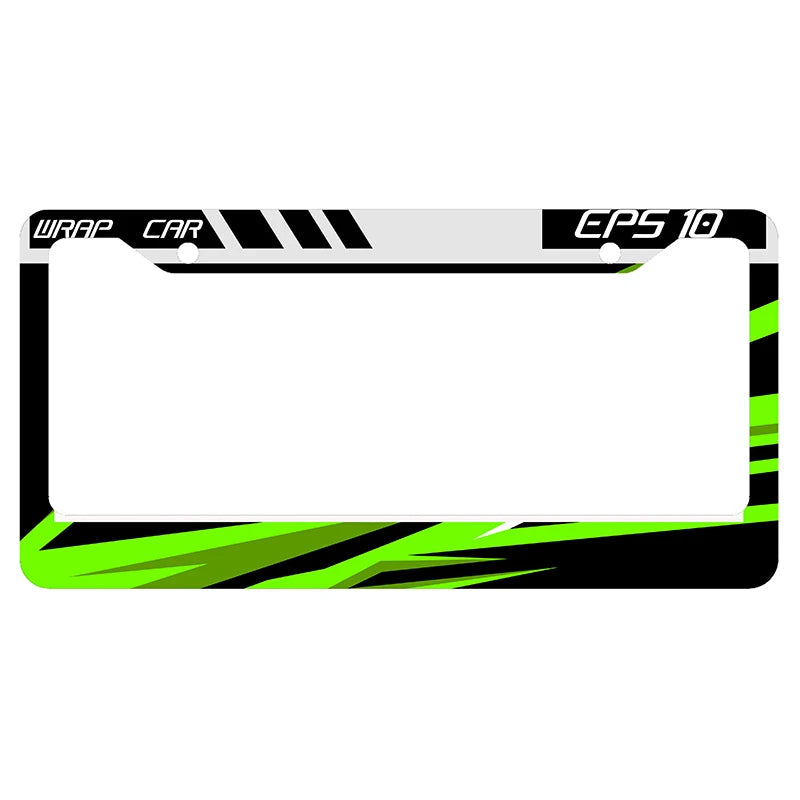 Racing-Inspired License Plate Frames