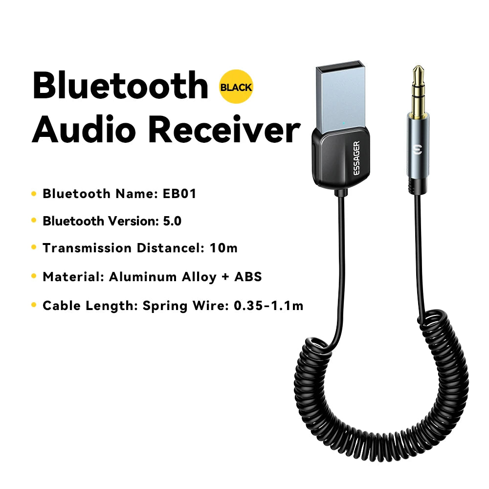 Bluetooth 5.0 Car Audio Receiver