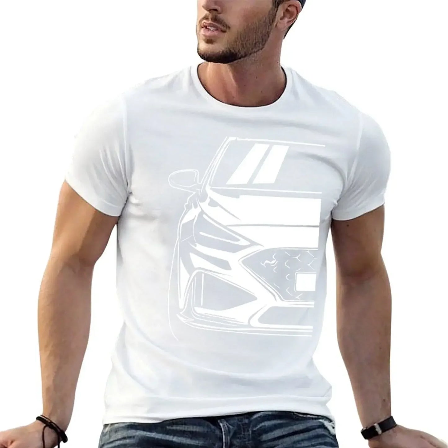 Sport Car Graphic T-Shirt