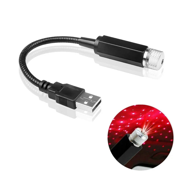 USB Star Projector Interior Car