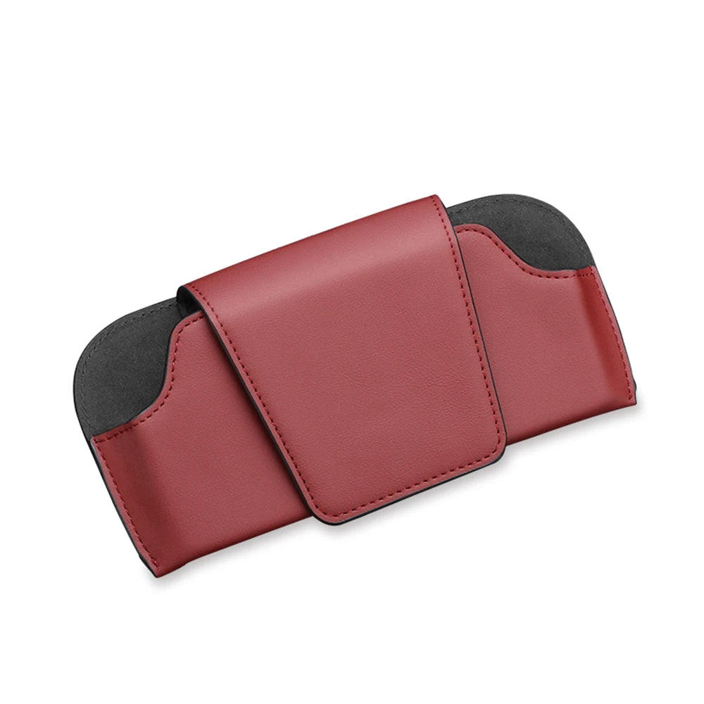 Magnetic Car Sun Visor Glasses Case