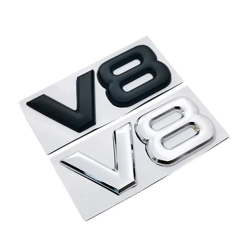 Insignia de emblema V8