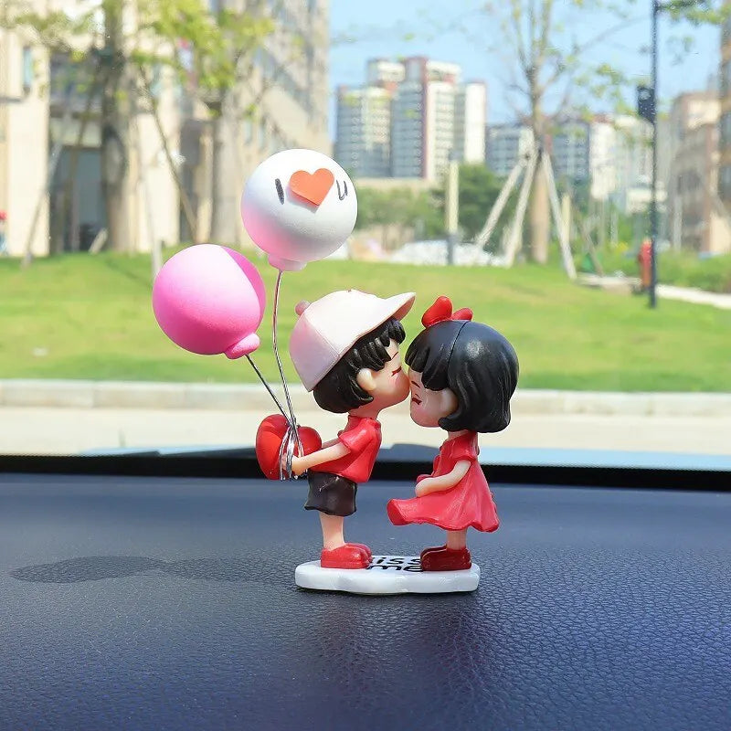 Romantic Couple Dashboard Ornament