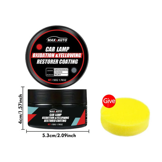 Car Headlight Restoration Polishing Kit