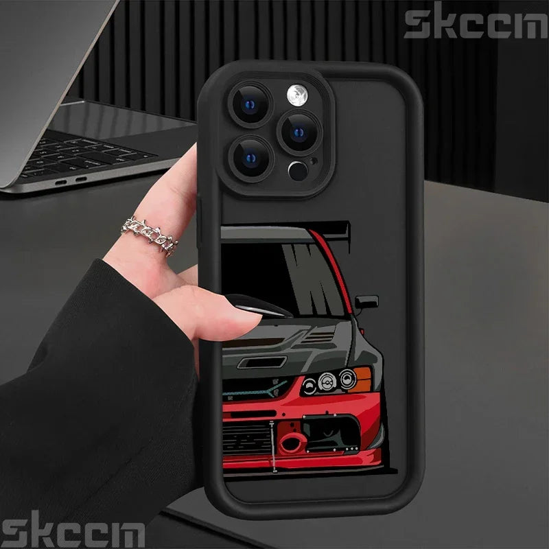 Automobilbegeisterte iPhone Hülle