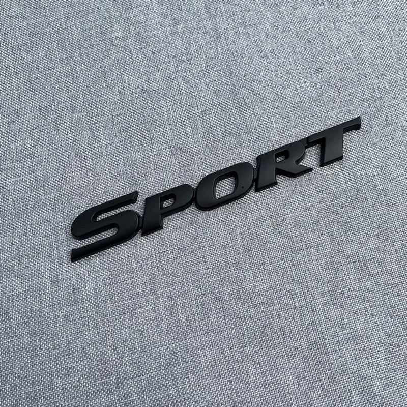 Sport 3D Metal Emblem Badge