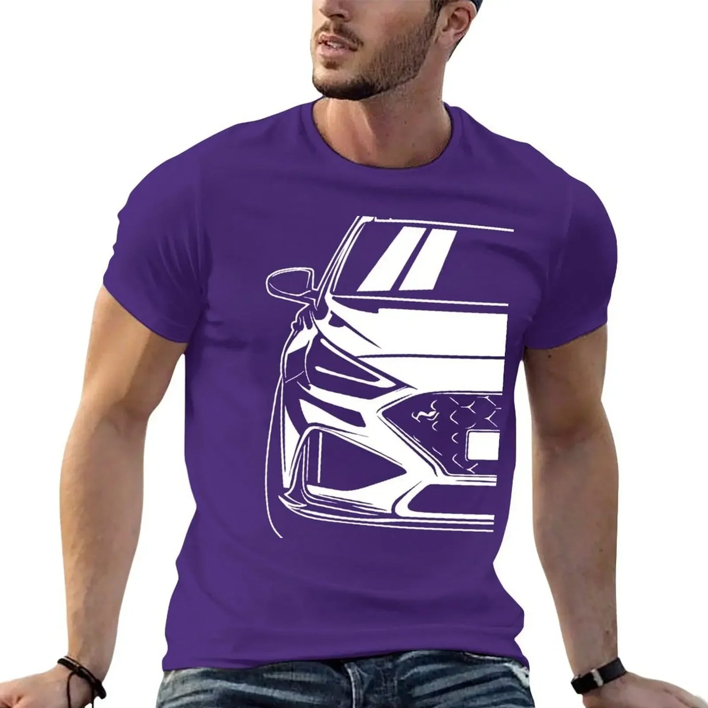 Sport Car Graphic T-Shirt