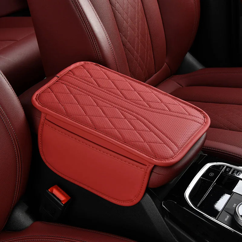 Coussin accoudoir de voiture avec poche de rangement