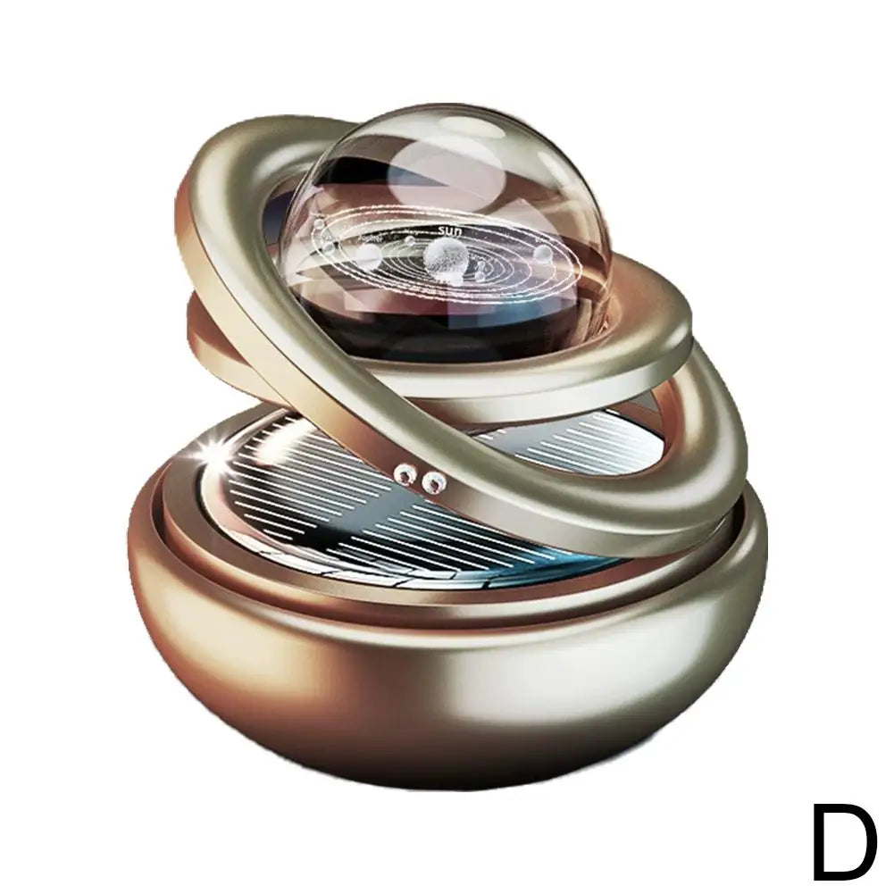 Solar Powered Rotating Car Air Freshener