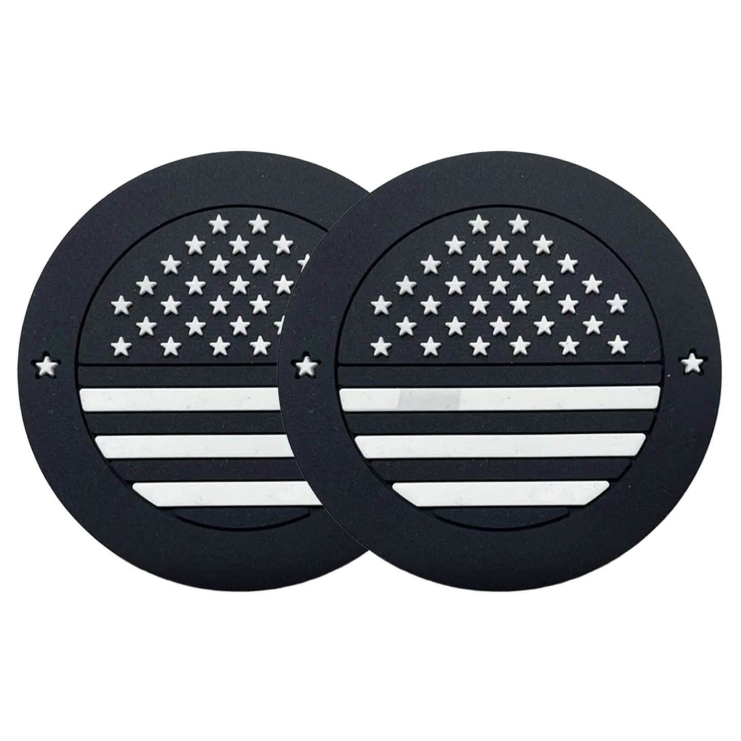 Porta-copos com bandeira americana