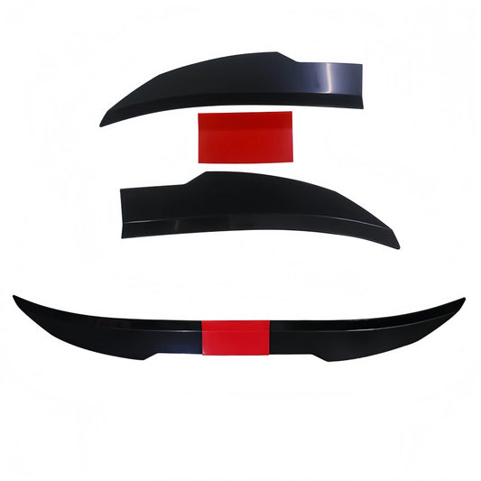 3Pcs Universal Trunk Tail Rear Wing