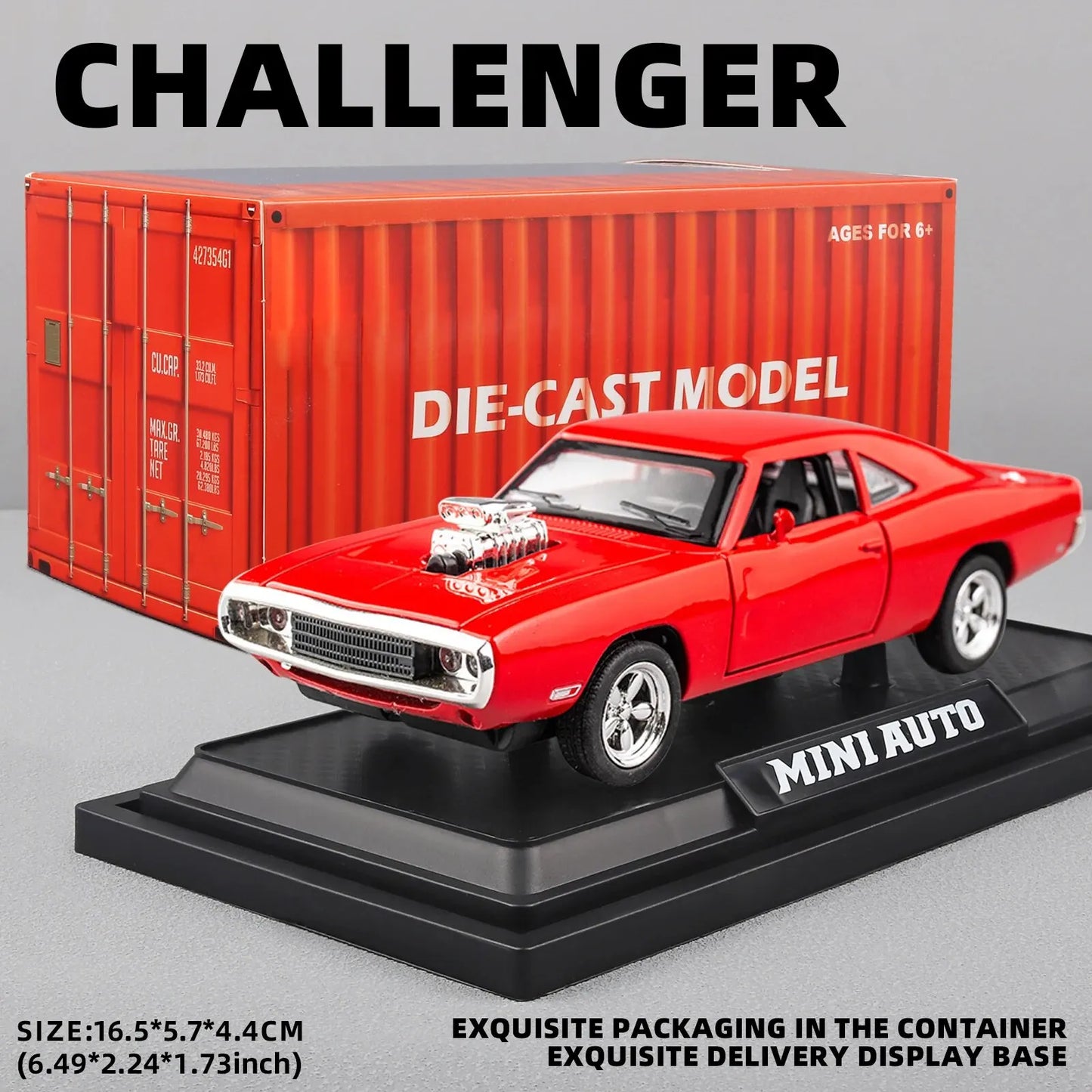 1:32 Scale CHARGER 1970 Alloy