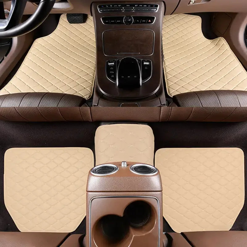 Premium Quilted Car Floor Mats