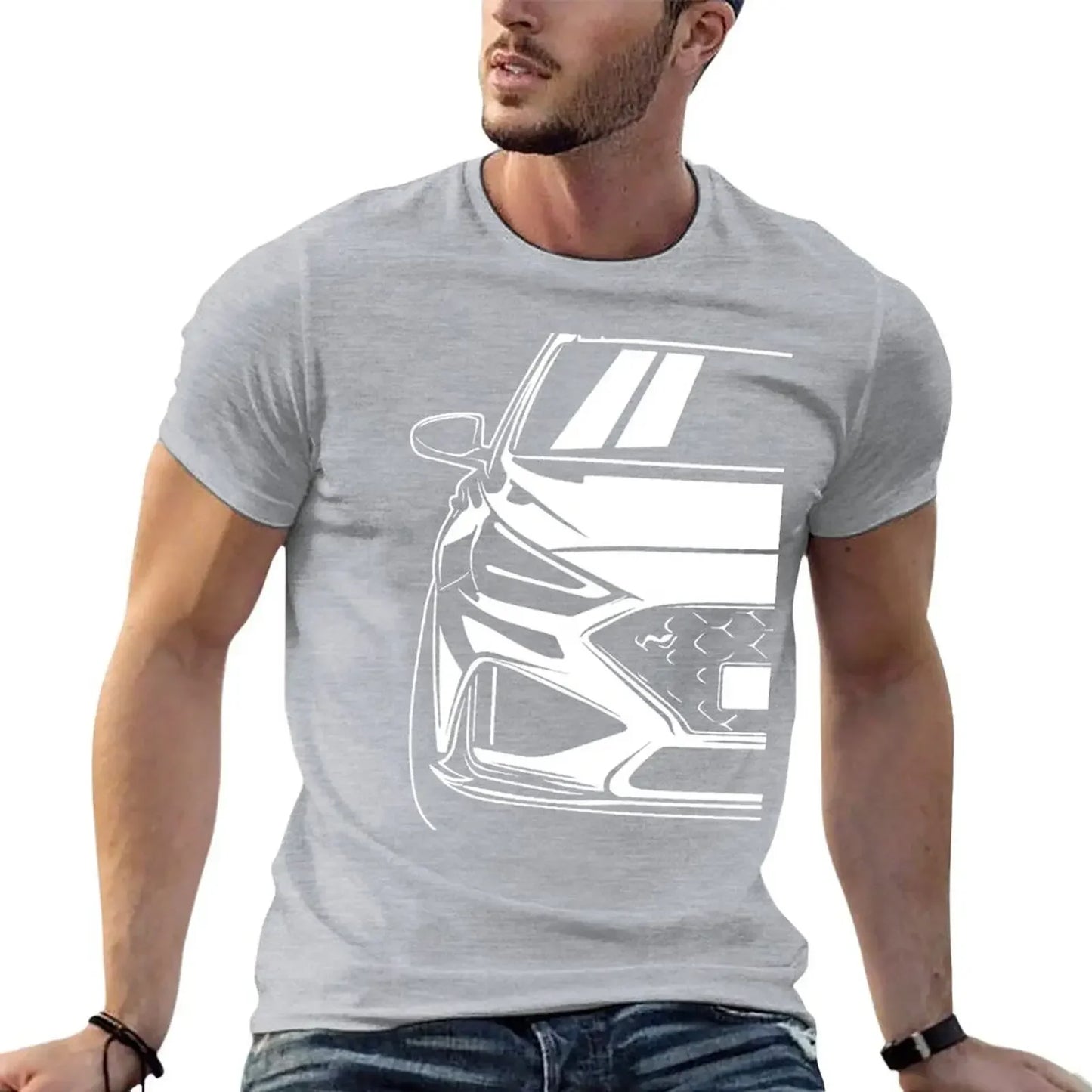 Sport Car Graphic T-Shirt